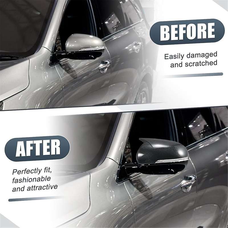 for Sorento 2016-2019 Car Rearview Side Mirror Cover Wing Cap Exterior Door Rear View Case Trim ,Ca