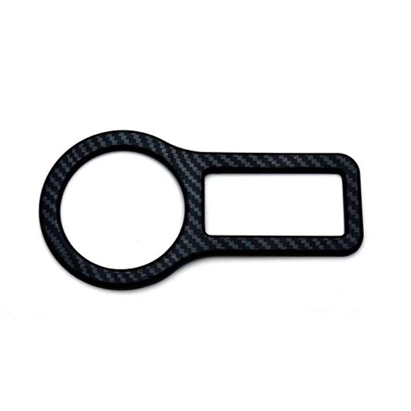 for Spacia Custom MK54S MK94S 2024 Engine Start Stop Switch Cover Trim Accessories Carbon Fiber Patt