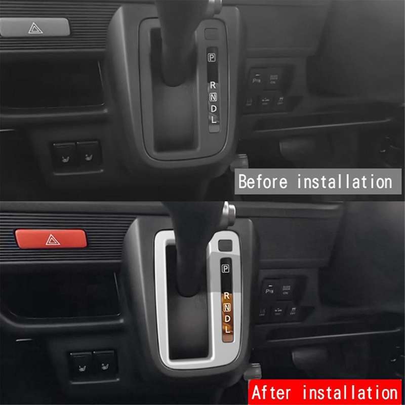 for SPACIA 2017-2022 RHD Car Interior Accessories Console Gear Shift Panel Frame Cover Trim -C