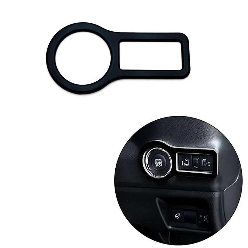 for Spacia Custom MK54S MK94S 2024 Engine Start Stop Switch Cover Trim Accessories Black