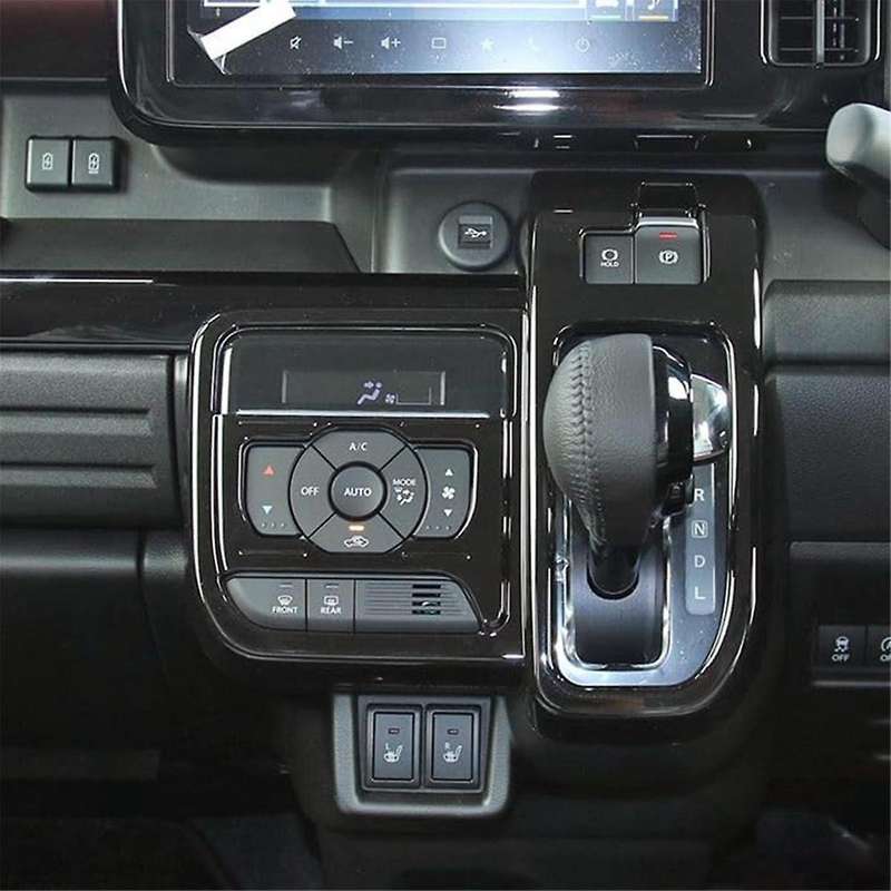 for Spacia/Spacia Custom MK54S MK94S 2024 RHD Center Control Gear Panel Cover Trim Sticker Accessori