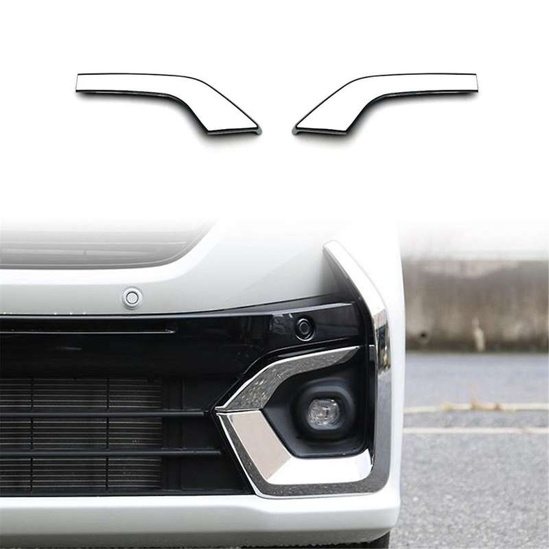 for Spacia Custom MK54S MK94S 2024 Front Bumper Fog Lamp Eyebrow Cover Decorative Trim Accessories