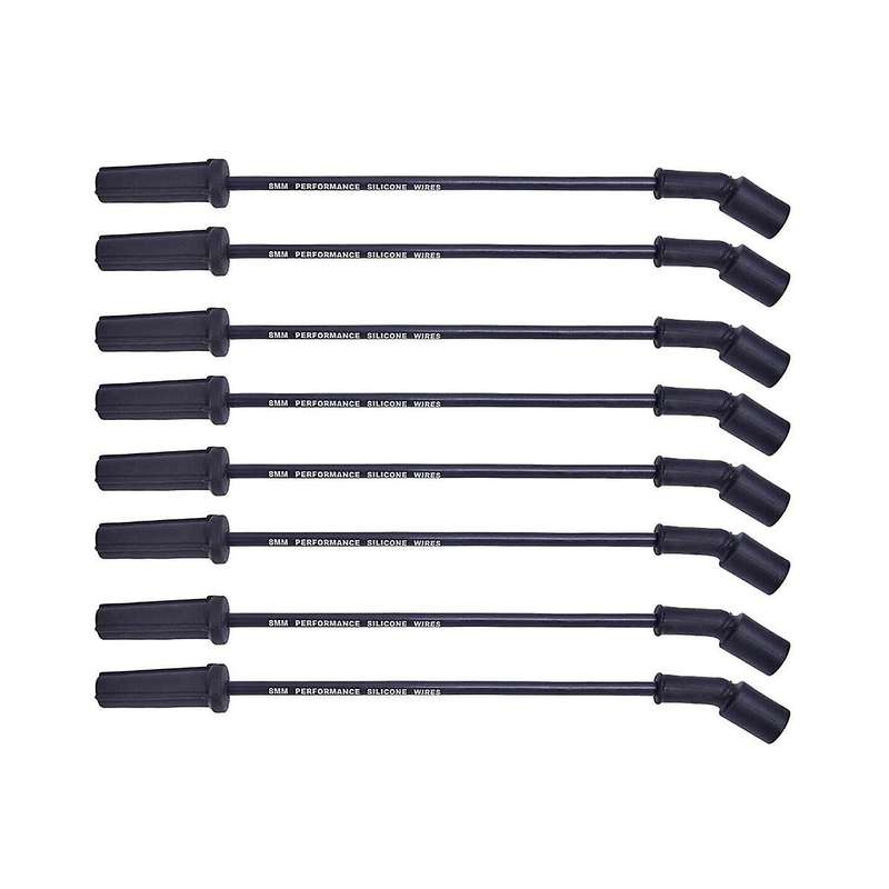 for Spark Plug Ignition Wires Black Distributor Wire Set 9748hh