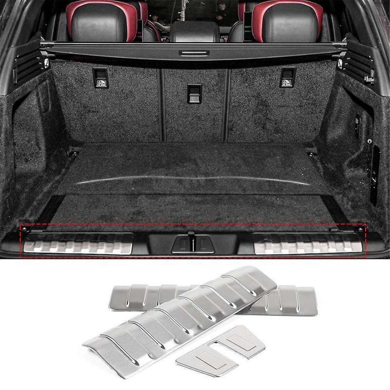 for Sport 2023-2024 Car Interior Rear Guard Panel Stainless Steel Trunk Sill Plate Protector Covers