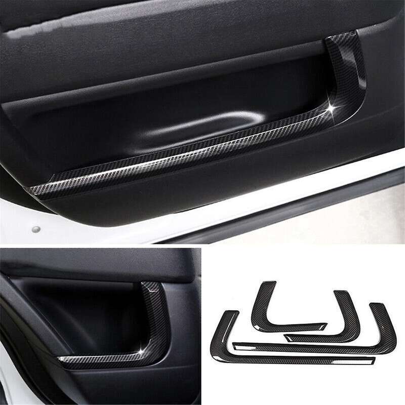 for Sport 2014-2022 Carbon Fiber Pattern Inner Door Strip Cover Trim