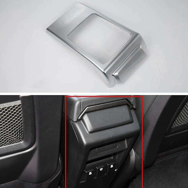 for Sport 2016 Car Accessories Rear Seat Air Conditioning Vent Frame Cover Trim Sticker