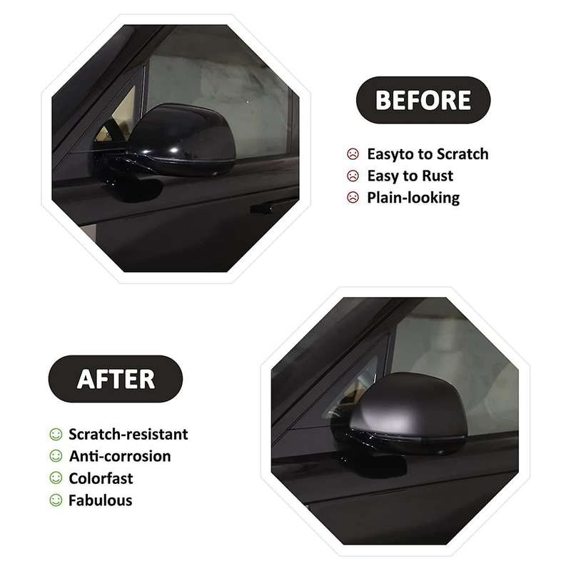 for Sport L460 2023 Car Side Rearview Mirror Cover Cap Trim Accessories (matte Black)
