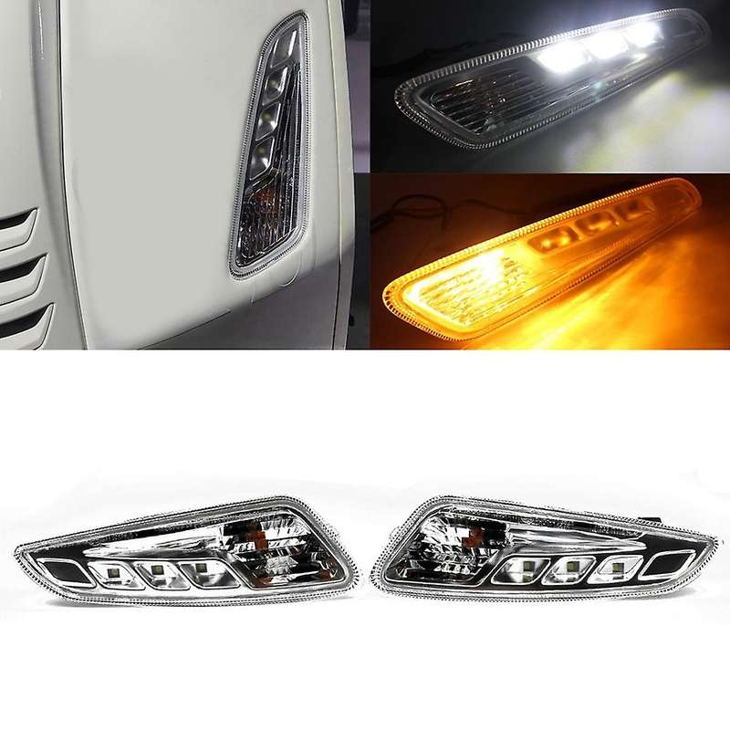 for Sprint 150 2017-2023 Front Led Turn Signal Light Yellow and White Light Scooter Accessories Ind