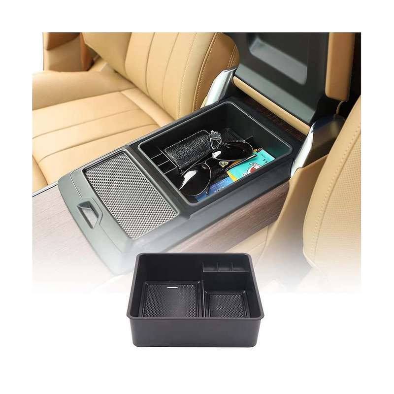 for Sport/ 2023 Center Console Armrest Storage Box Organizer Tray - No Refrigerator Version