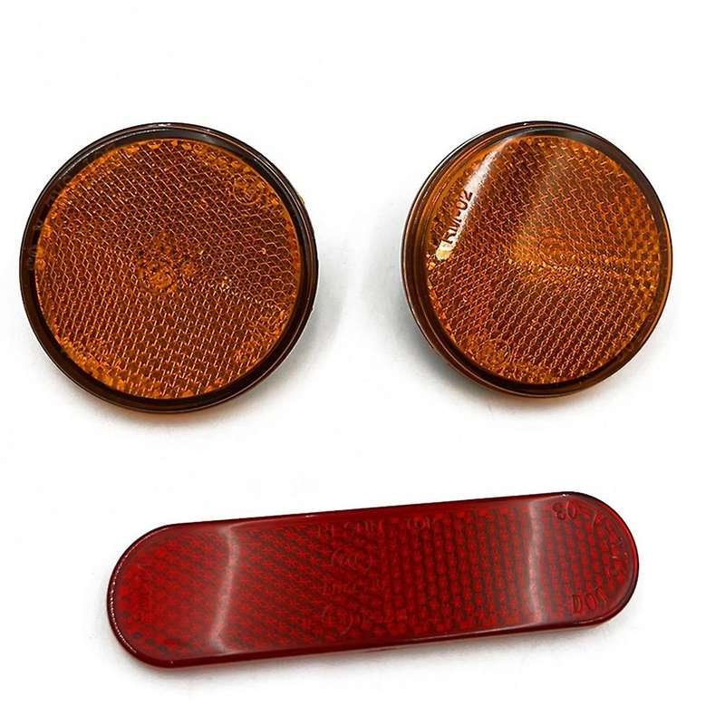 for Sprint 150 Rear License Plate Bracket Reflective Strip Scooter Motorcycle Accessories