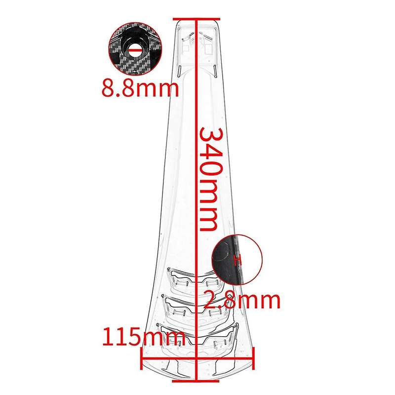 for Sprint 50/125/150 2016-2022 125/150 2014-2022 Front Fairing Trim Cover Motorcycle Accessories