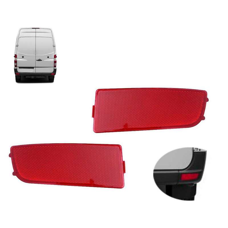 for Sprinter W906 2006-2016 Rear Bumper Reflector Light