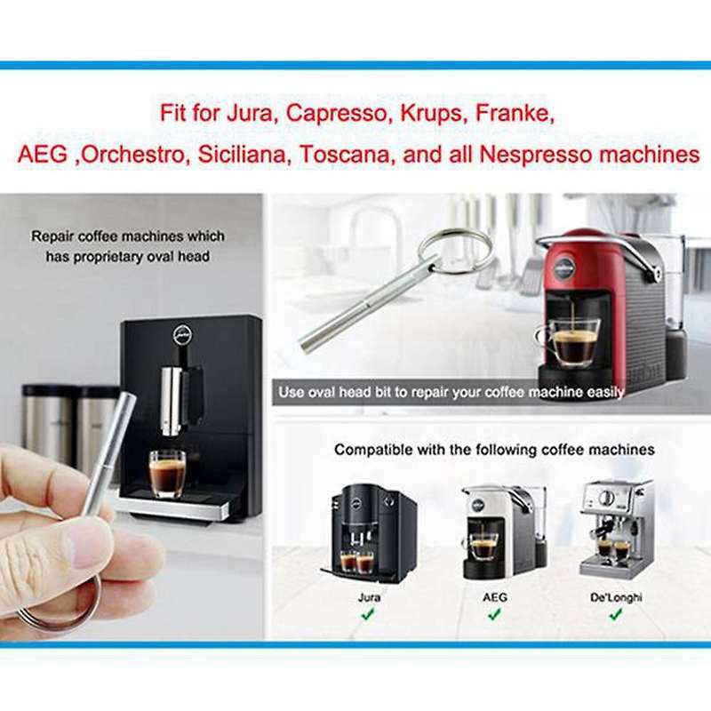 for SS316 Repair Security Tool Oval Head Screws Special Bit Key Removal Service for Coffee Machine