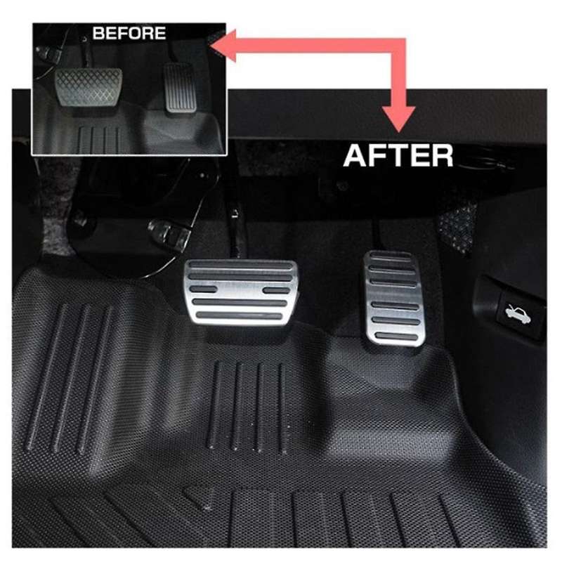 for Stepwgn 2022 2023 Car Accelerator Brake Pedal Foot Pedal Cover Aluminum Alloy Accessories