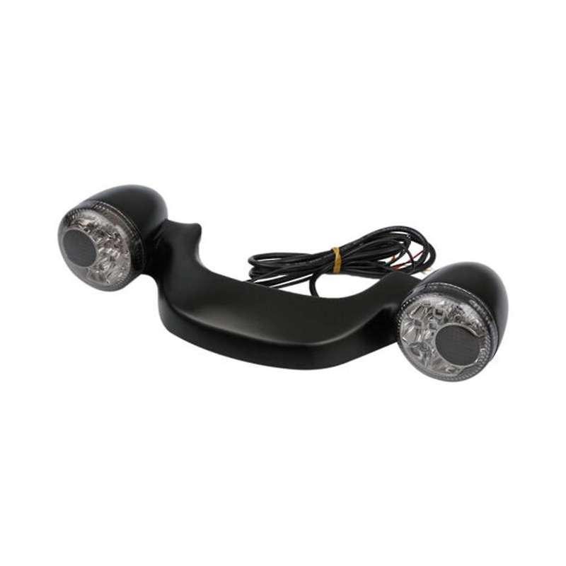 for Street Big Glide 10-21 Retrofit Rear Turn Signal Brake Light with Bracket Led Tail Light Bright