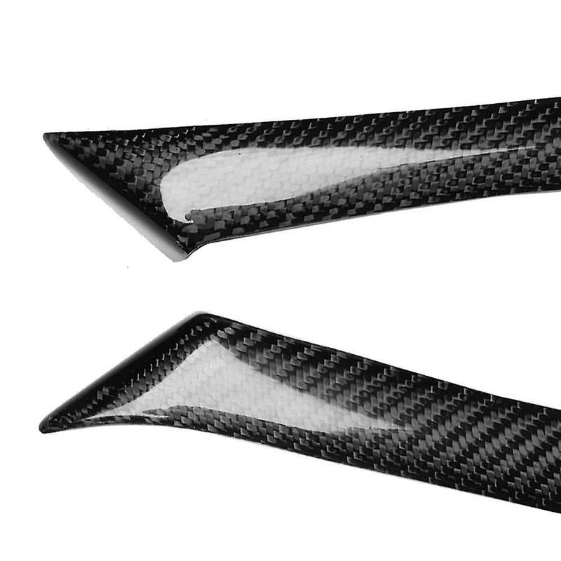 for Stream 2006-2008 Carbon Fiber Headlights Eyebrows Eyelids Cover Eyelash Head Light Lamp Stickers