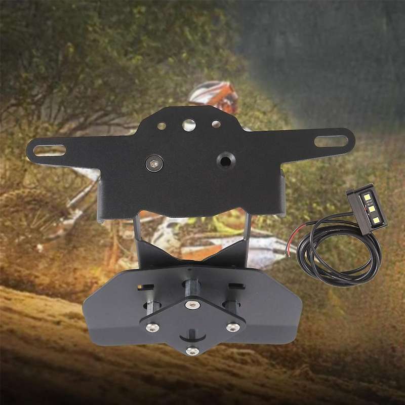 for SU Katana GSX-S1000 19-21 Modified Motorcycle License Plate Holder Short Tail Multifunctional Ut