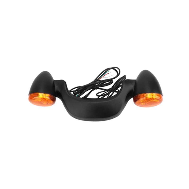 for Street Big Glide 10-21 Retrofit Rear Turn Signal Brake Light with Bracket Led Tail Light Matt B