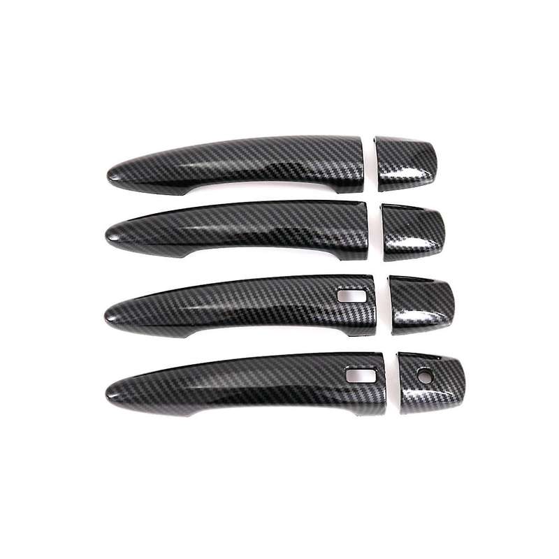 for Sylphy 2020 2021 2022 Car Outer Door Handle Cover Trim Stickers Accessories ,abs Carbon Fiber