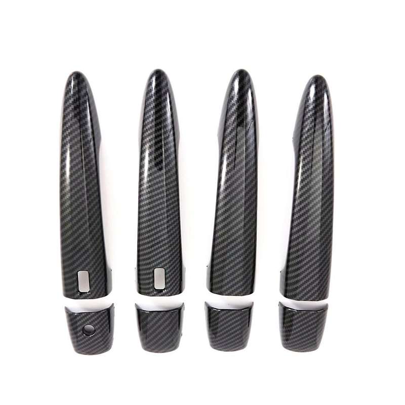 for Sylphy 2020 2021 2022 Car Outer Door Handle Cover Trim Stickers Accessories ,abs Carbon Fiber