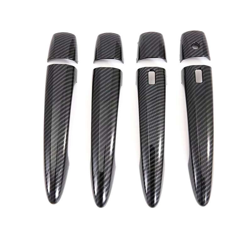 for Sylphy 2020 2021 2022 Car Outer Door Handle Cover Trim Stickers Accessories ,abs Carbon Fiber