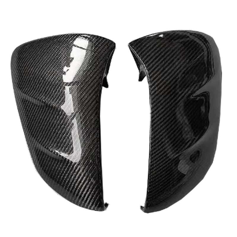for Taycan 2019-2022 Real Carbon Fiber Side Rear View Mirror Cover Trim Side Wing Mirror Caps Car A