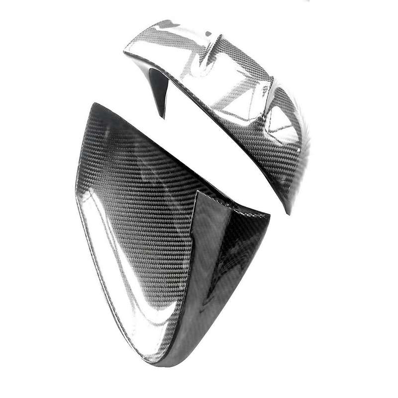 for Taycan 2019-2022 Real Carbon Fiber Side Rear View Mirror Cover Trim Side Wing Mirror Caps Car A