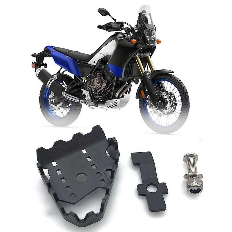 for TENERE 700 Tenere700 XTZ 700 T700 Motorcycle Brake Lever Extension Pedal Step Tip Plate Enlarge