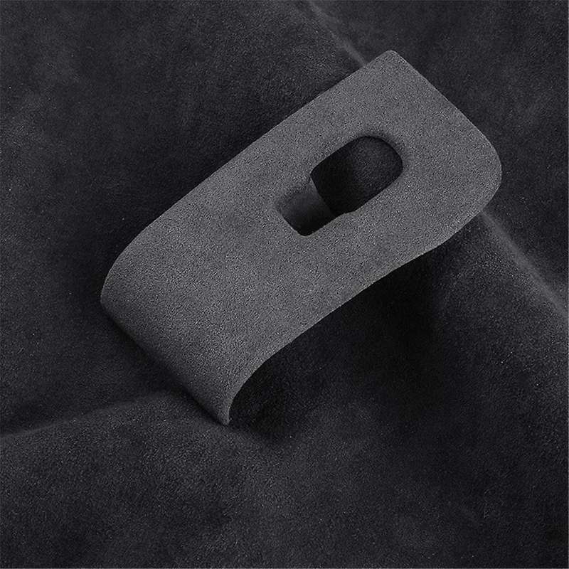 for Tesla2024 Model3 Car Window Lifting Button Panel Suede Suede Trim Frame Sticker Auto Interior Ac
