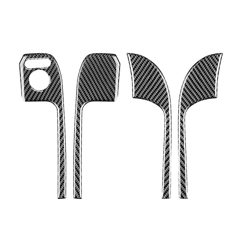 for TL 2009-2014 Carbon Fiber Car Door Pull Cover Trim Trim Interior Accessories