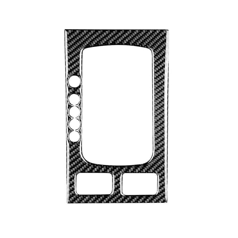 for TL 2009-2014 Carbon Fiber Center Console Gear Panel Cover Trim Sticker Interior Accessories