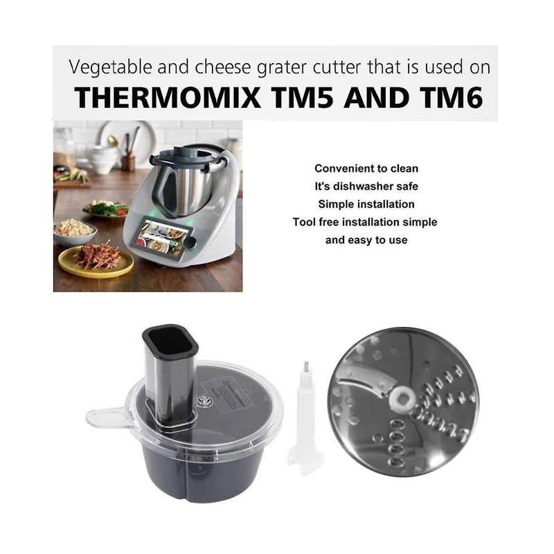 for Tm5 Tm6 Cooking Blender Slicing Shredding Disc Multifunctional Food Processor Container Cutter
