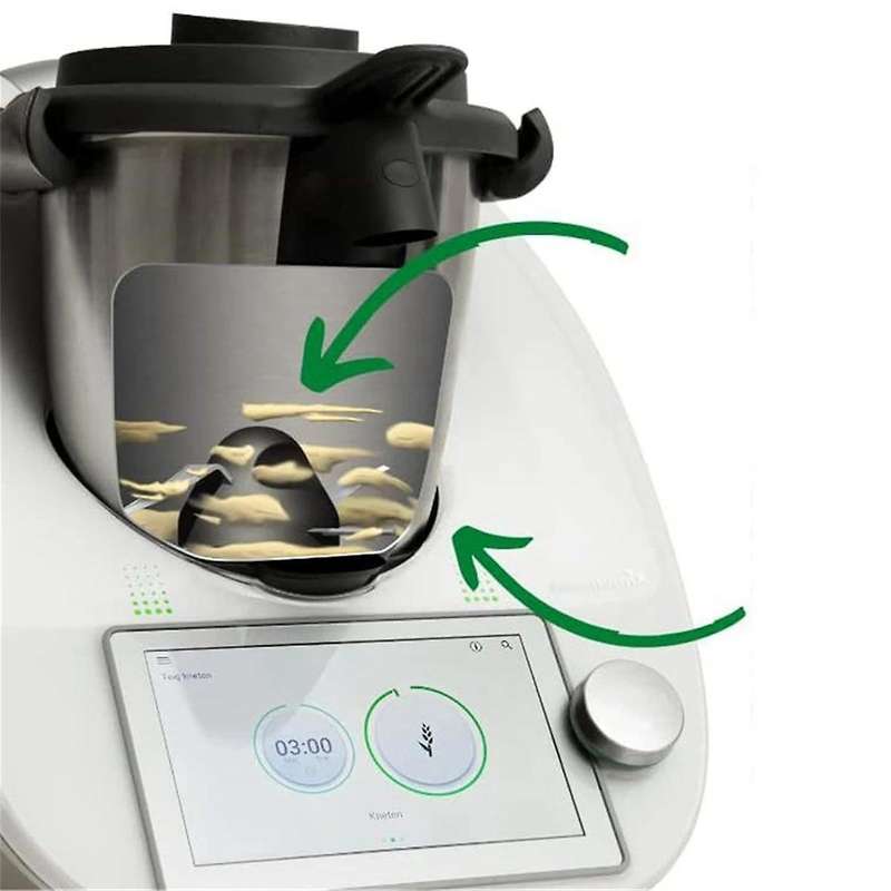 for TM5 TM6 Protective Cover Mixer Blade Dough Kneading Head Seam Protectionsfrom Dough Dirt Blender