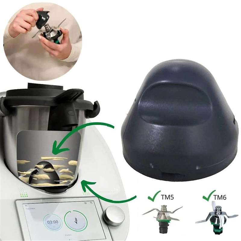 for TM5 TM6 Protective Cover Mixer Blade Dough Kneading Head Seam Protectionsfrom Dough Dirt Blender