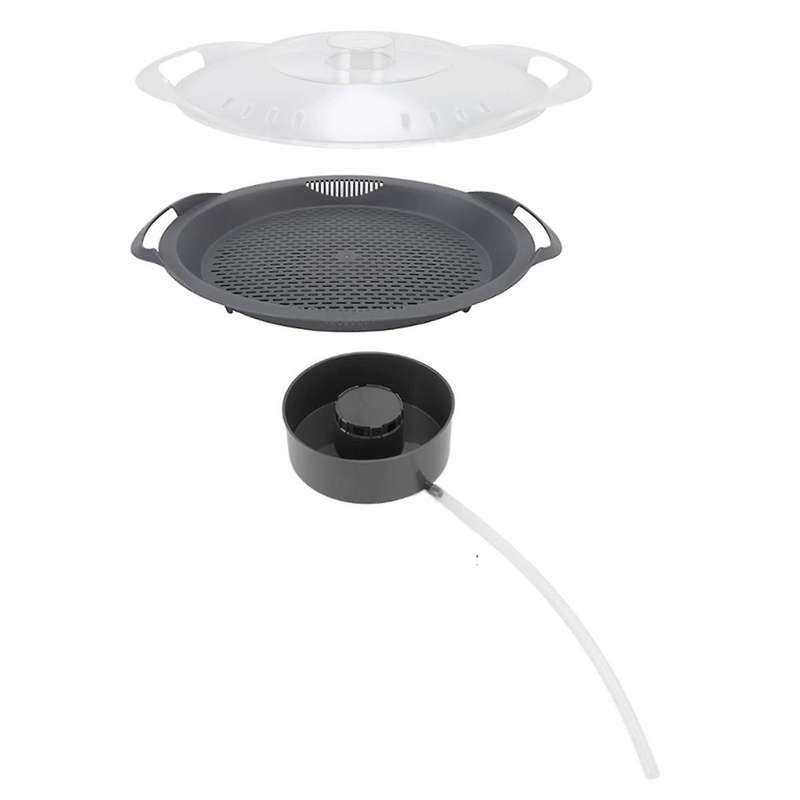 for Tm6 Tm5 Tm31 Food Processor Accessory Transparent Steaming Pan Cover+steam Tray +steam Juicer wi