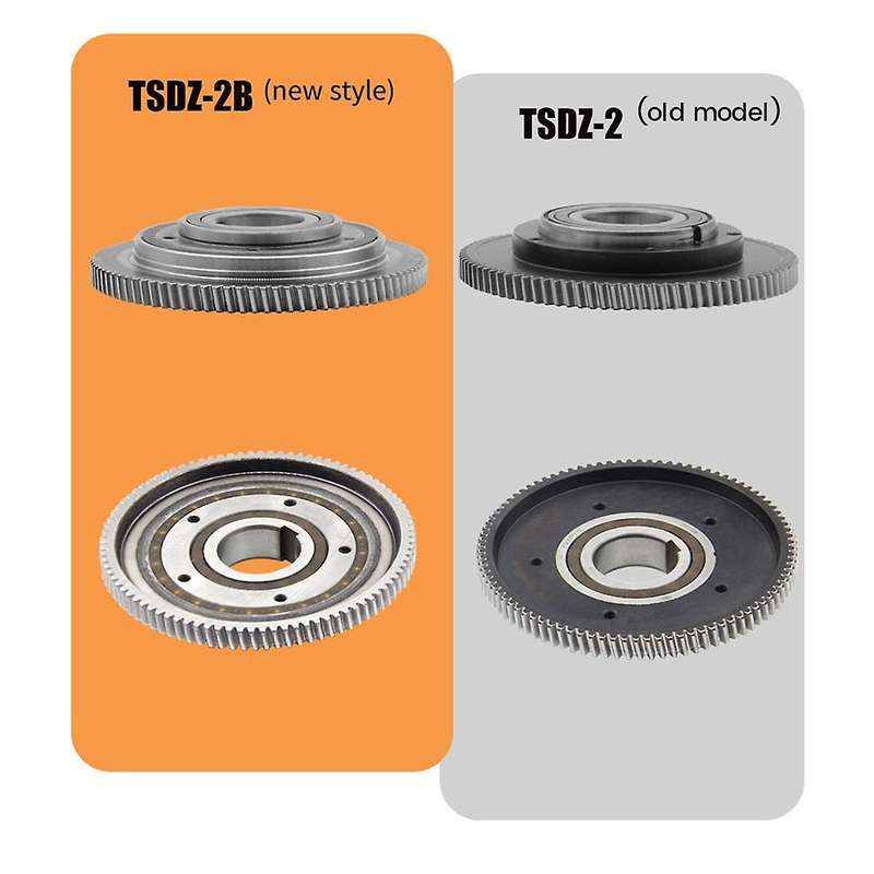for Tongsheng Torque Sensor Mid Motor Big Gear Helical Teeth for Replace Tongsheng TSDZ2B Mid Drive