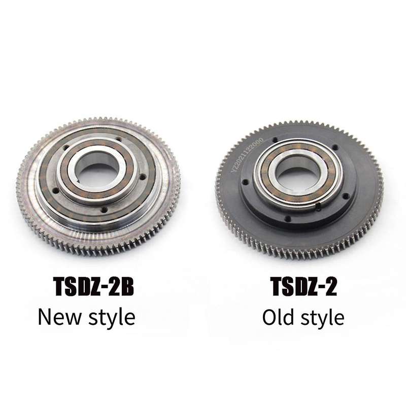 for Tongsheng Torque Sensor Mid Motor Big Gear Helical Teeth for Replace Tongsheng TSDZ2B Mid Drive