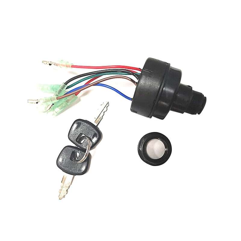 for Tohatsu Outboard Remote Control Box Ignition Key Switch 353-76020-3 353760203