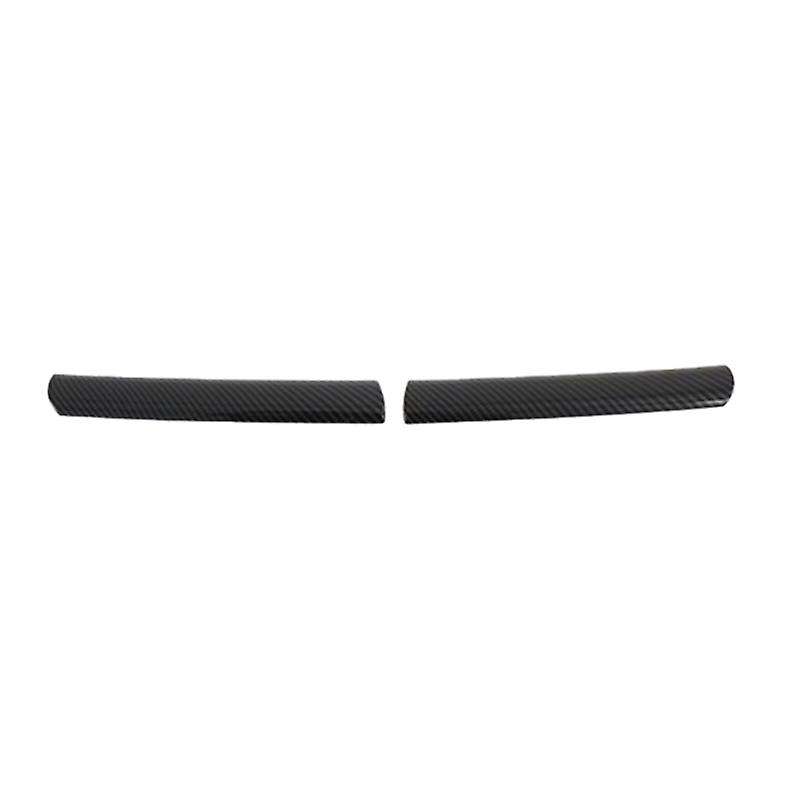 for Transit 2017 Tourneo Custom 2016 Carbon Fiber Style ABS Car Front Head Emblem Grill Cover Trim S