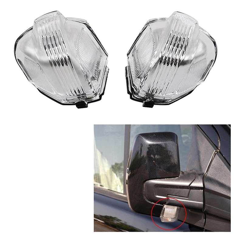 for Transit Custom 2012+ Left & Right Side Rearview Mirror Clear Indicator Lens BK21-13B381-AA 17764