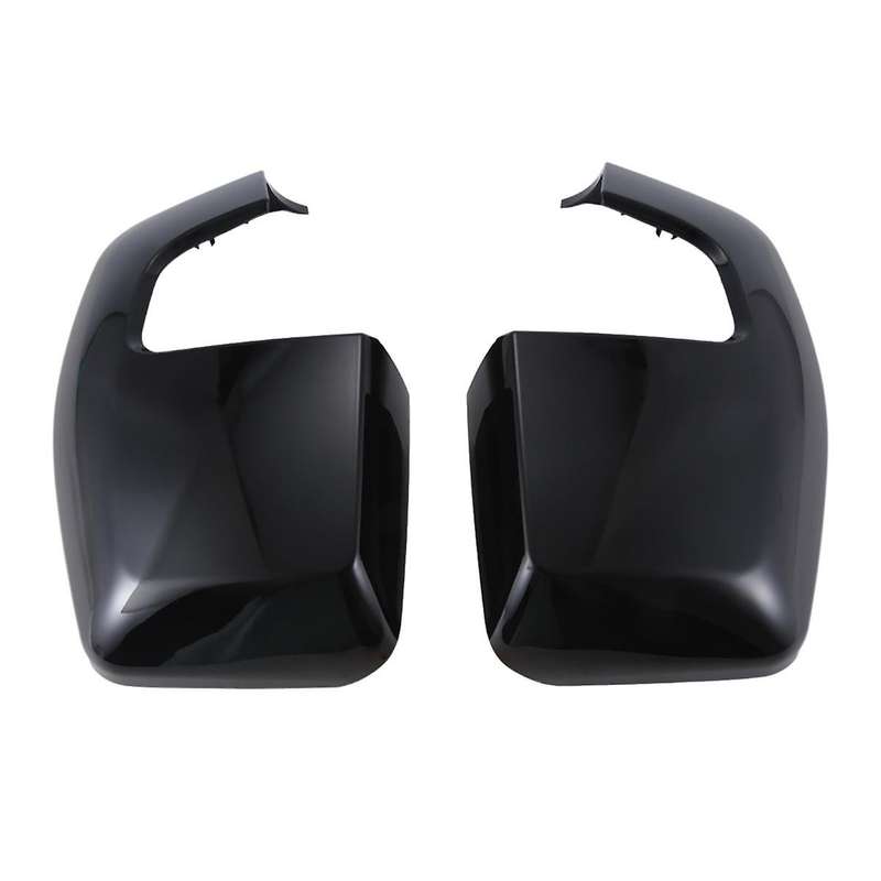 for Transit Left & Right Side Painted Wing Mirror Cover Rear View Mirror Cover Glossy Black 2064129