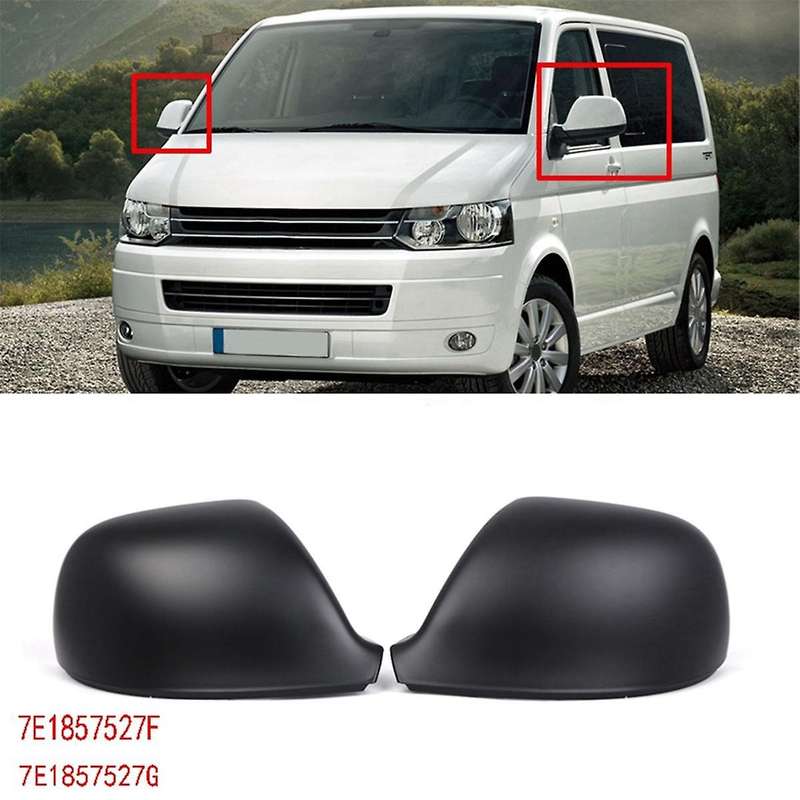 for Transporter T5 T5.1 T6 Left Rearview Mirror Housing Side Door Mirror Cover 7E1857527F 7E1857527G