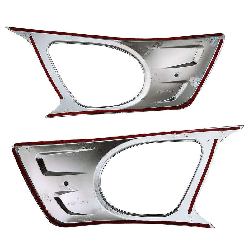 for Transit Tourneo 2014-2018 Fog Lamps Cover Trim ABS Chrome Front Fog Light Cover