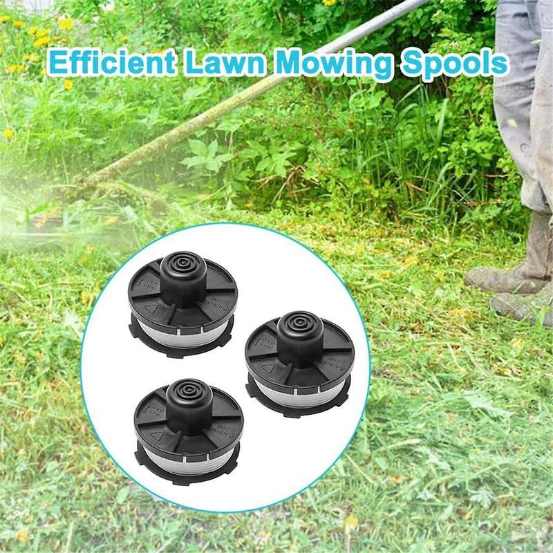 for Trimmer Spool, Cord Trimmer Replacement Spool, 27Ft Trimmer Spool Weeding Cord, 196146-9 195858-