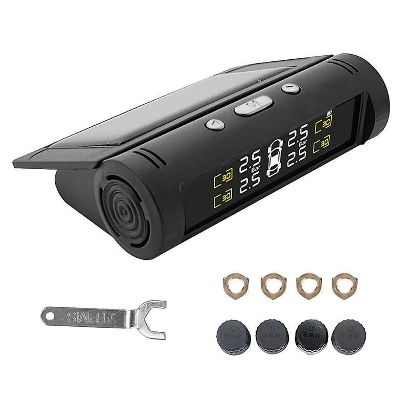 for Truck Car TPMS Tire Pressure Monitoring System Iinternal Sensor LCD Color Screen Monitoring Tire