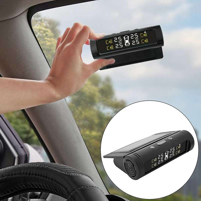 for Truck Car TPMS Tire Pressure Monitoring System Iinternal Sensor LCD Color Screen Monitoring Tire