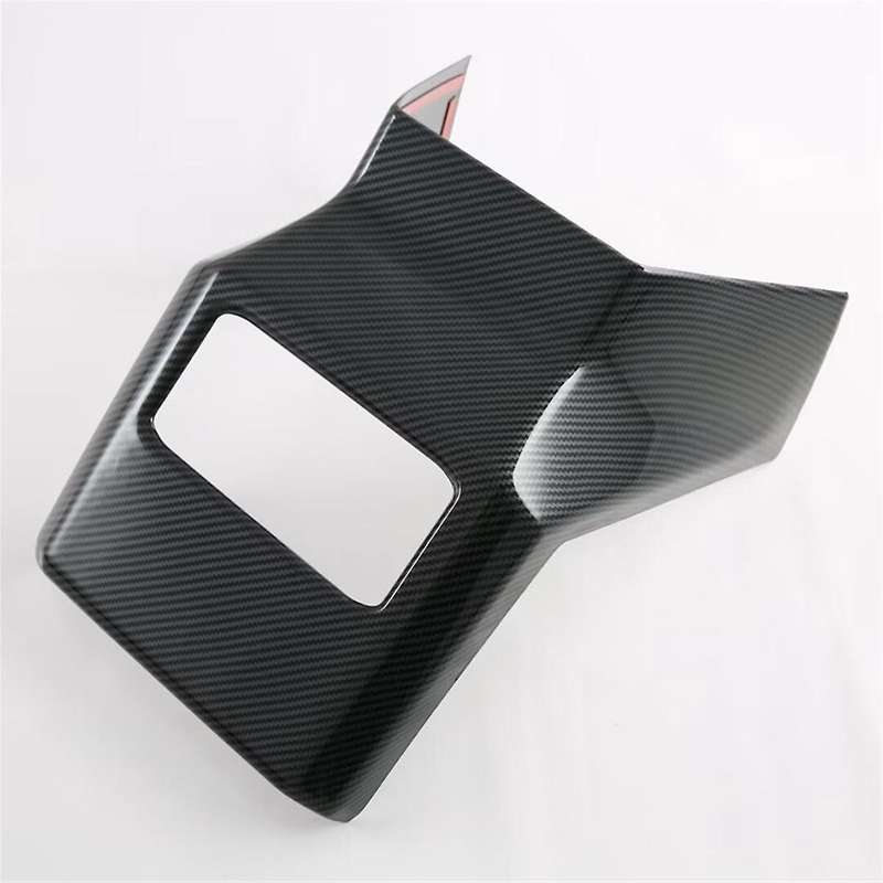 for Triton / L200 2024 Rear Air Outlet Vent Cover An-Ti Kick Panle Frame Interior Accessories Carbon