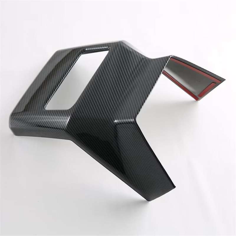 for Triton / L200 2024 Rear Air Outlet Vent Cover An-Ti Kick Panle Frame Interior Accessories Carbon