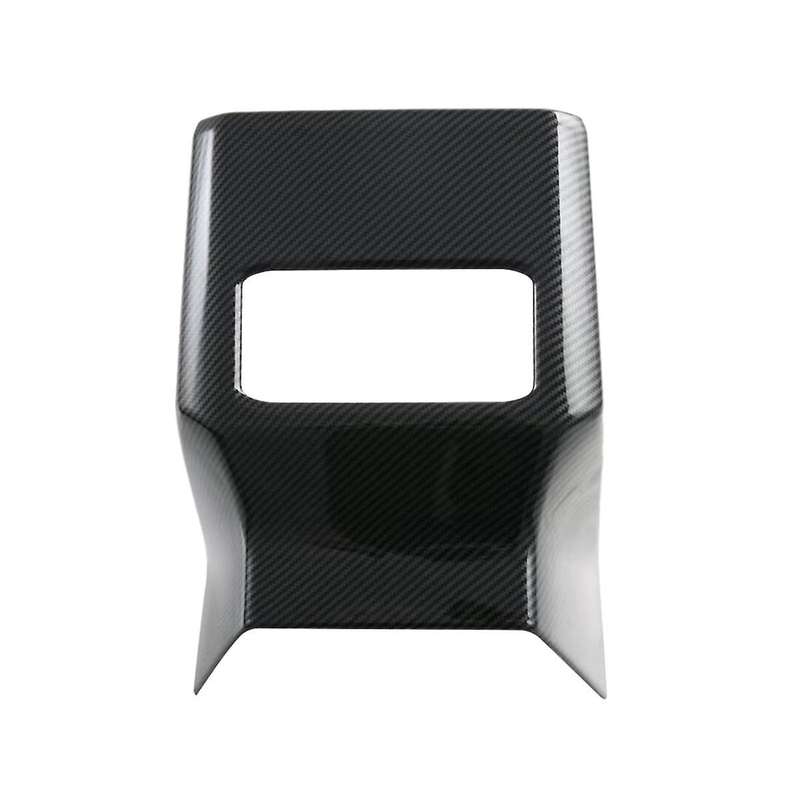 for Triton / L200 2024 Rear Air Outlet Vent Cover An-Ti Kick Panle Frame Interior Accessories Carbon