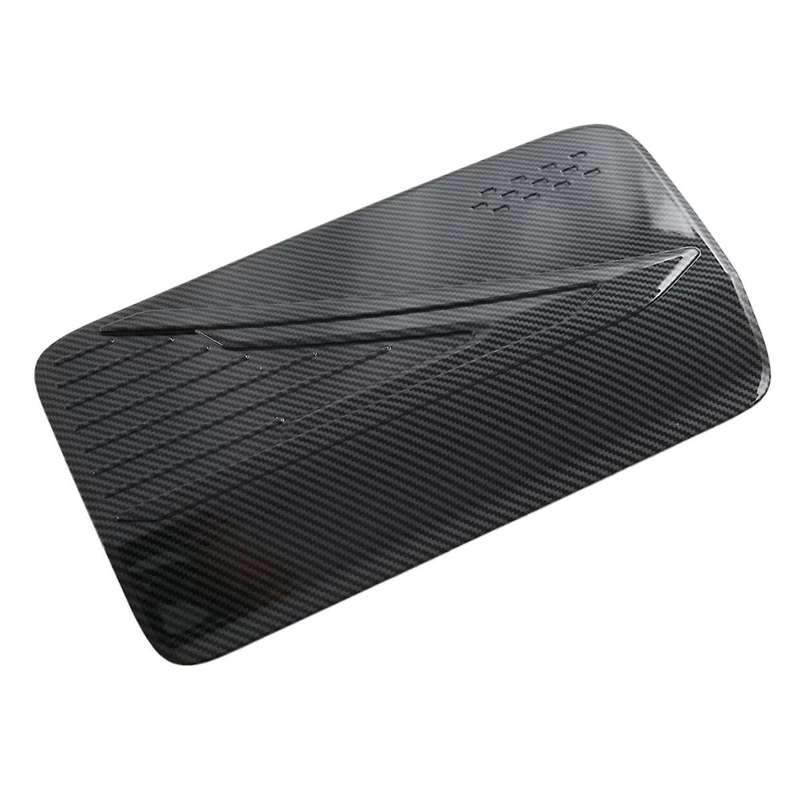 for Triton / L200 2024 Carbon Fiber Car Fuel Tank Cap Trim Cover Stickers Exterior Accessories